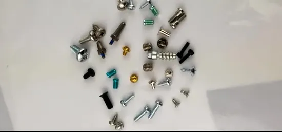Customized Aluminum/Brass/Copper/Carbon/Stainless Steel/Titanium Knurled Head Thumb Screws