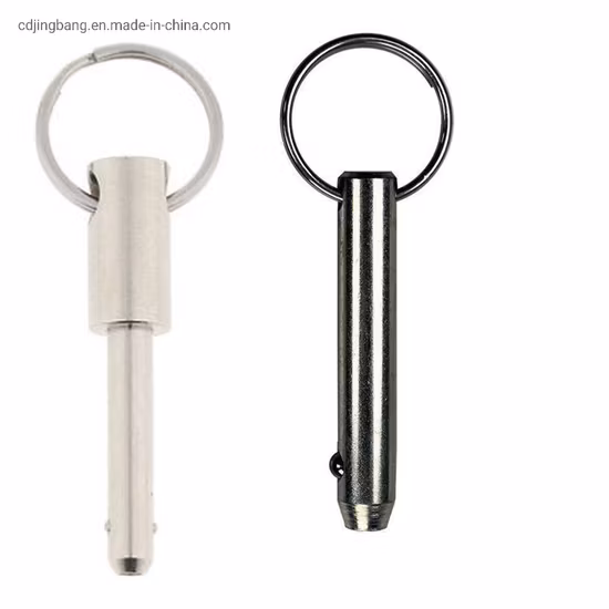 Goupille à ressort en titane en alliage d'aluminium de cuivre en acier au carbone inoxydable